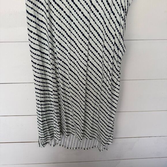 Harper 241 Women’s 3X White Patterned Stretchy Dress Plus Size - Picture 8 of 8